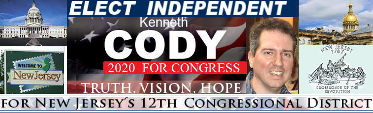 Kenneth Cody For Congress Header